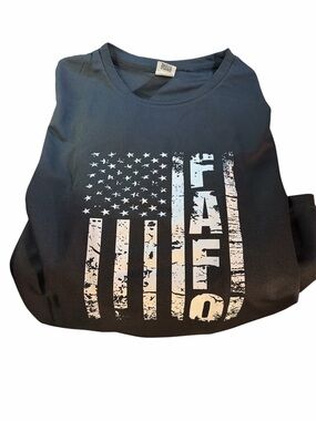 NWT FAFO American Flag Graphic T-Shirt - XXL - Brand New!